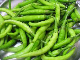 Less Spicy green chilly 100gm